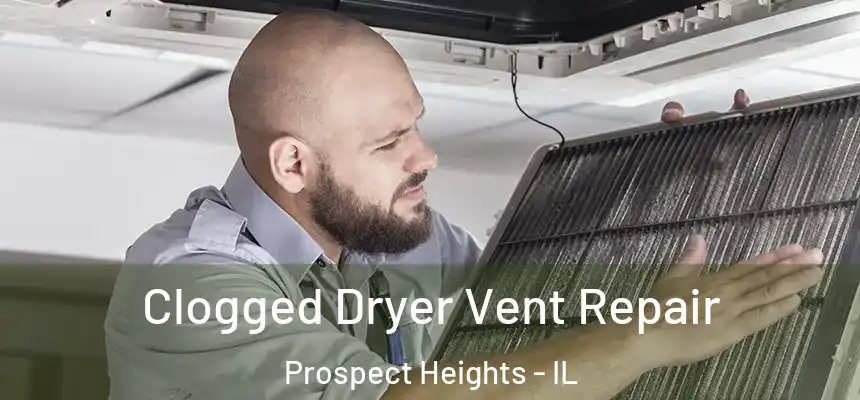 Clogged Dryer Vent Repair Prospect Heights - IL