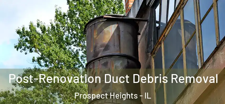 Post-Renovation Duct Debris Removal Prospect Heights - IL