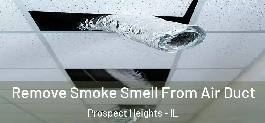 Remove Smoke Smell From Air Duct Prospect Heights - IL
